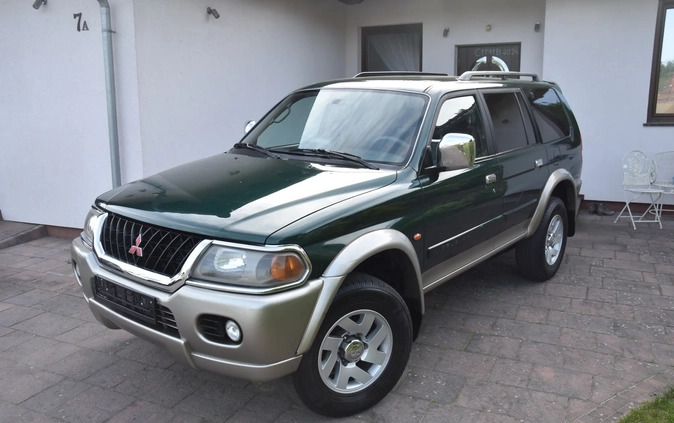 Mitsubishi Pajero cena 29900 przebieg: 163020, rok produkcji 2002 z Goniądz małe 781